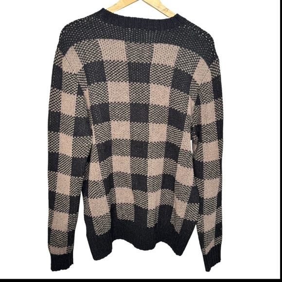 Smartwool Cozy Lodge Buff Check Sweater Size Medium - Picture 7 of 16